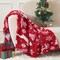 Christmas Blanket, Ultra Soft Cozy Fuzzy Warm Reversible Knit Throw Blanket for Couch, Microfiber Lightweight Knitted Blanket Holiday Theme Home Christmas Decor (Reindeer, 51"×63")